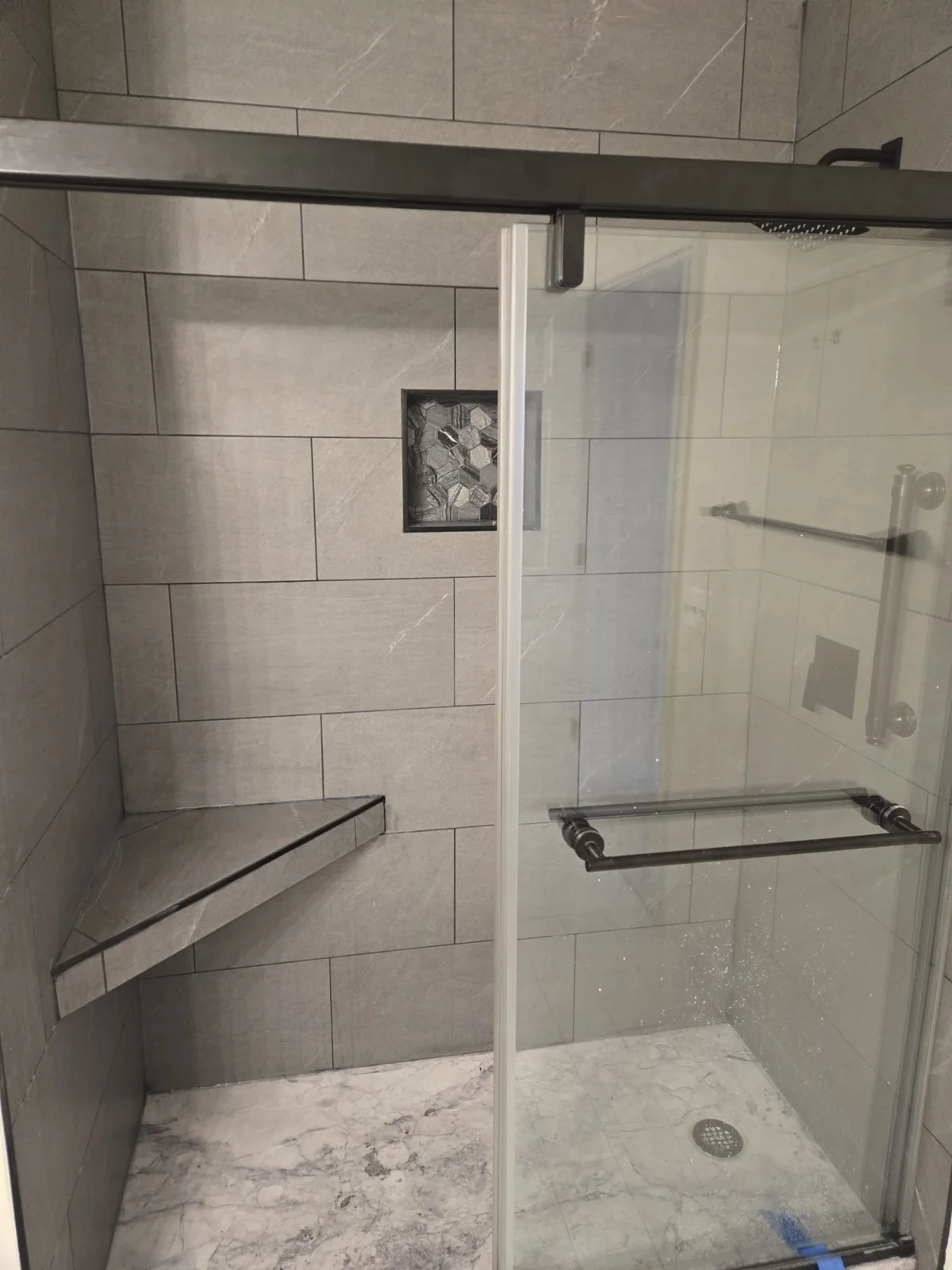 Bathroom remodeling project by Master Handyman