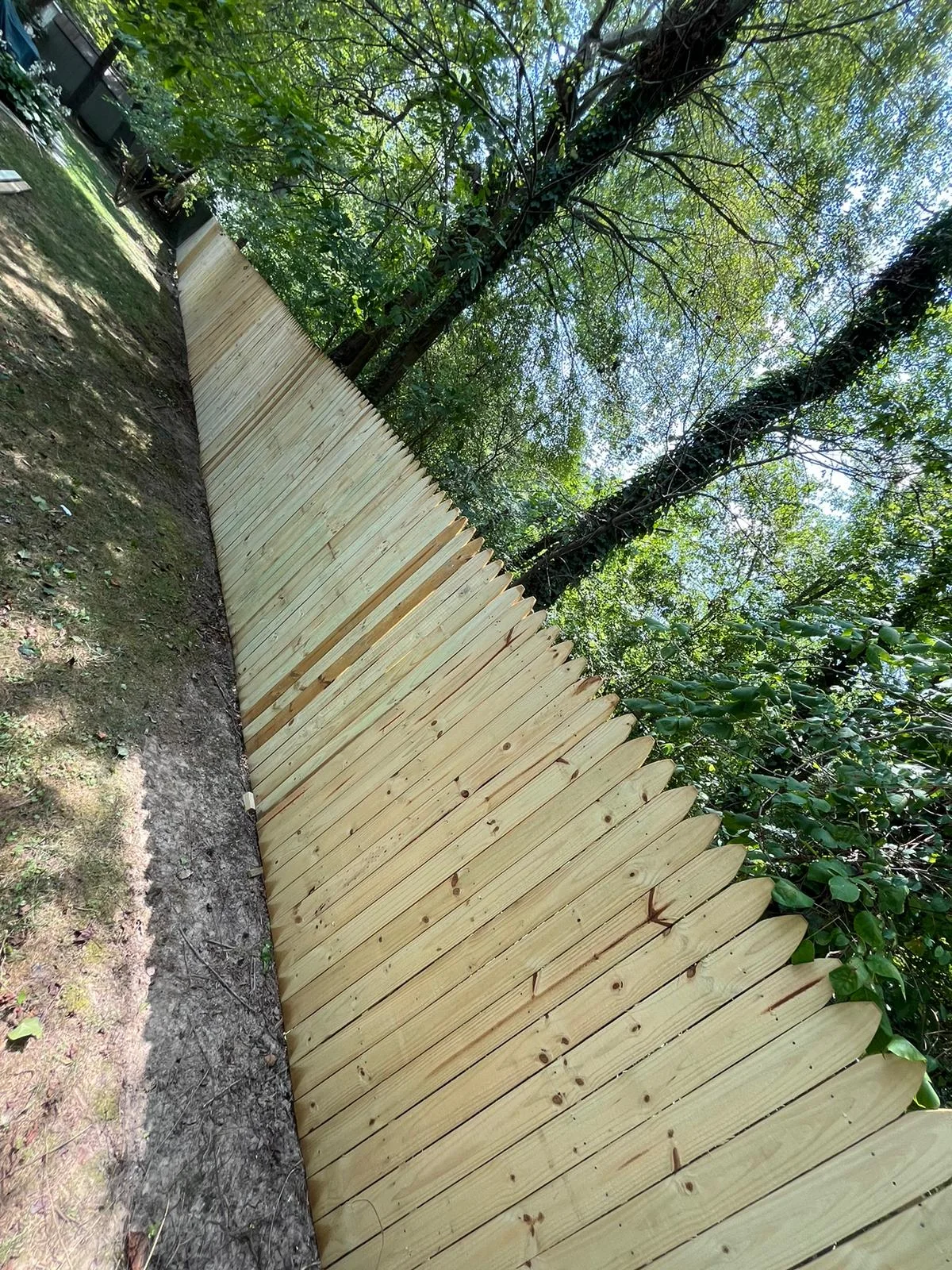 Fence installation project by Master Handyman