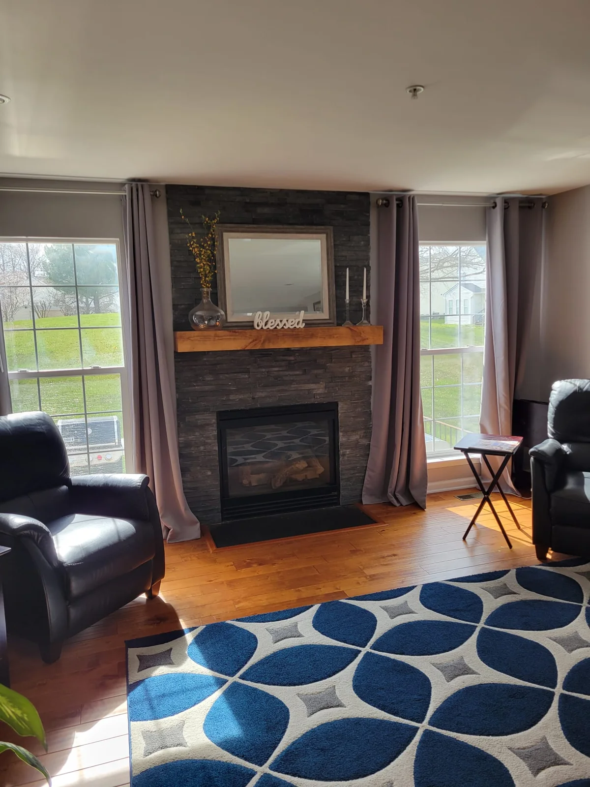 Fireplace decoration project by Master Handyman