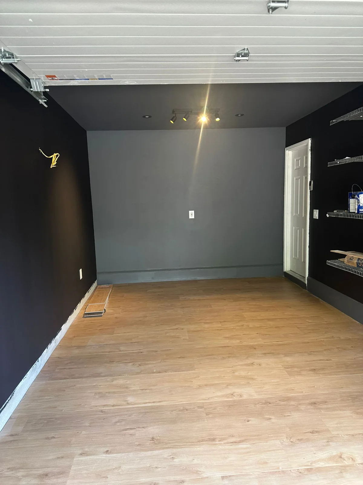 Garage remodelation project by Master Handyman