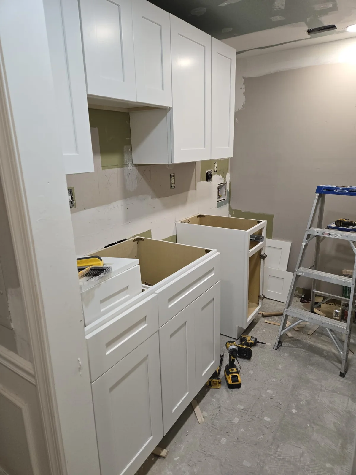 Kitchen remodeling project by Master Handyman