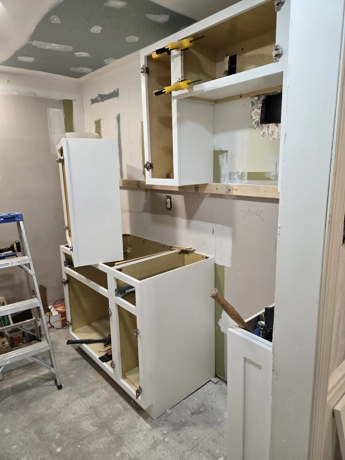 Kitchen remodeling project by Master Handyman