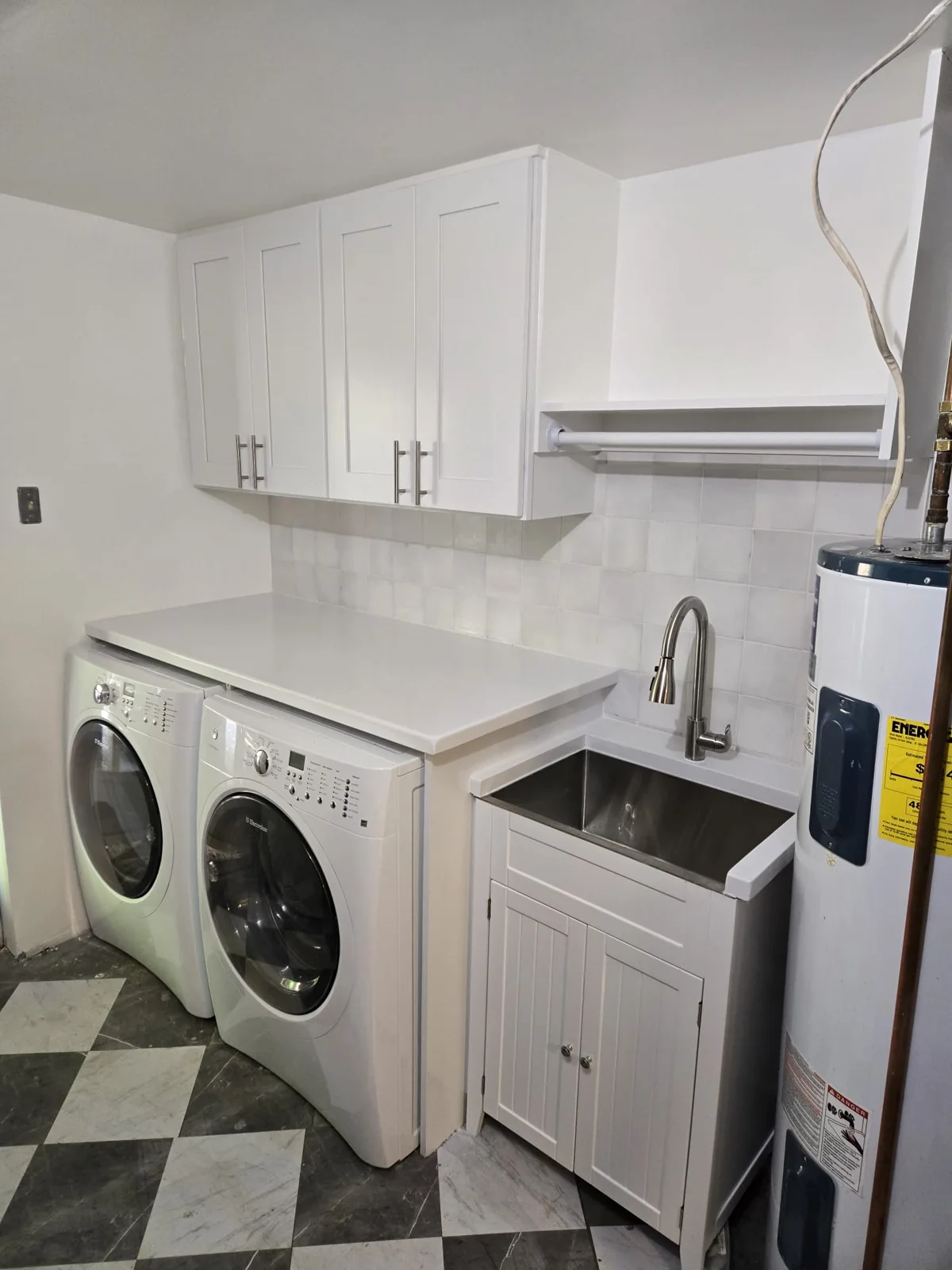 Laundry Renovation project by Master Handyman