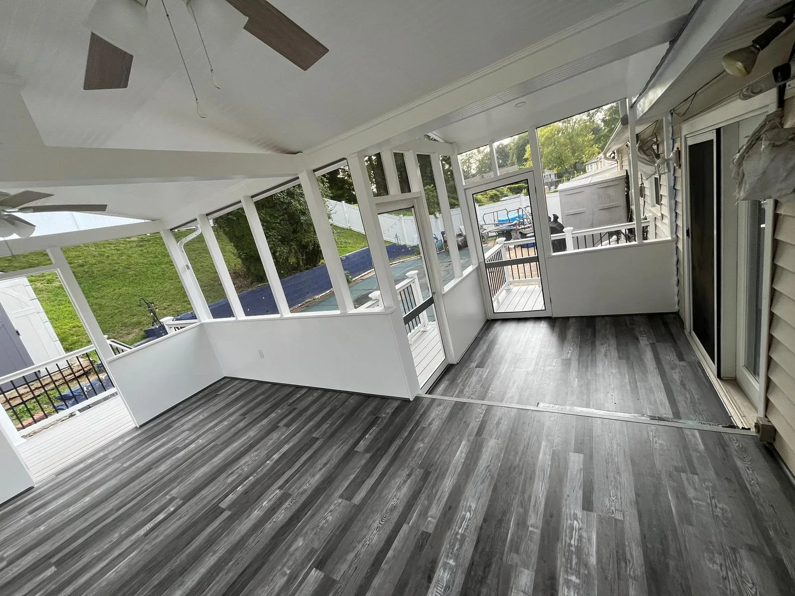 Screen porch project by Master Handyman