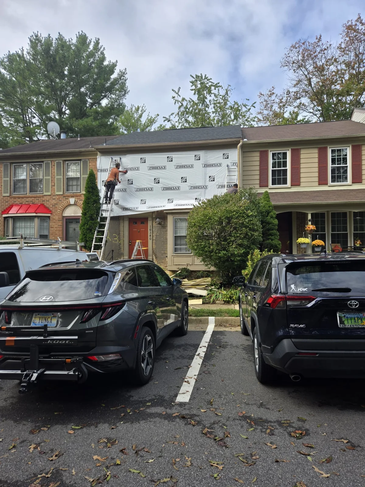 Siding replacement project by Master Handyman