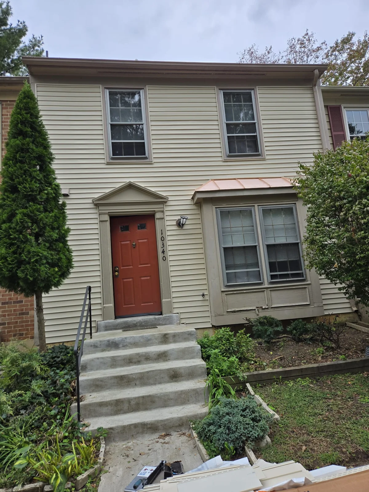 Siding replacement project by Master Handyman